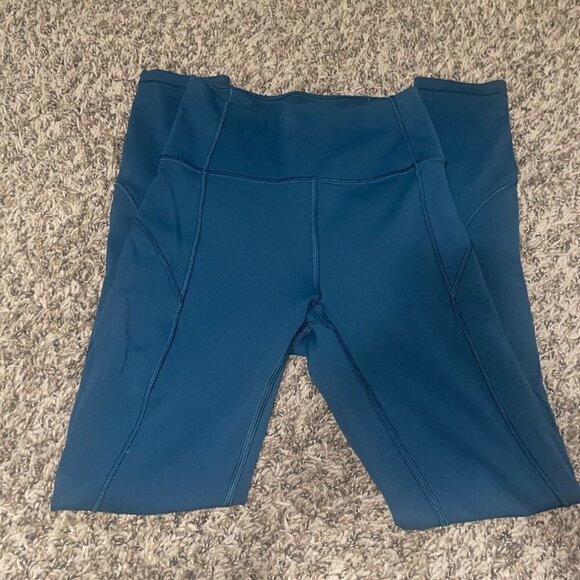 Lululemon Invigorate High-Rise Tight 25" Size 2 Blue - Picture 1 of 5
